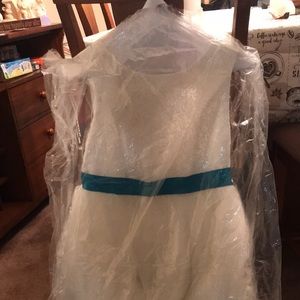 Flower Girl dress and matching shoes